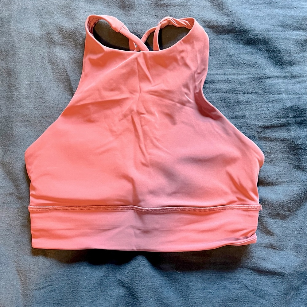 Lululemon energy high neck longline tough bra